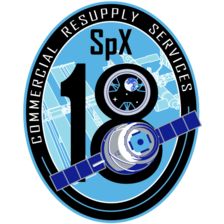 SpX-18 Mission Patch